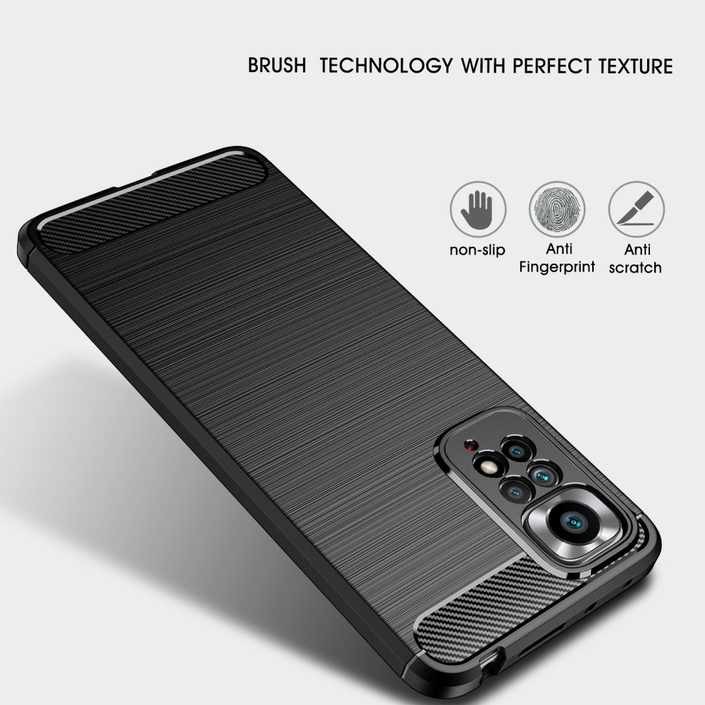 Θήκη Xiaomi Redmi Note 11 Pro 11 Pro 5G Mad Mask Brushed TPU Carbon