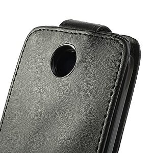 Θήκη HTC Desire 300 flip - wallet δερματίνη μαύρο