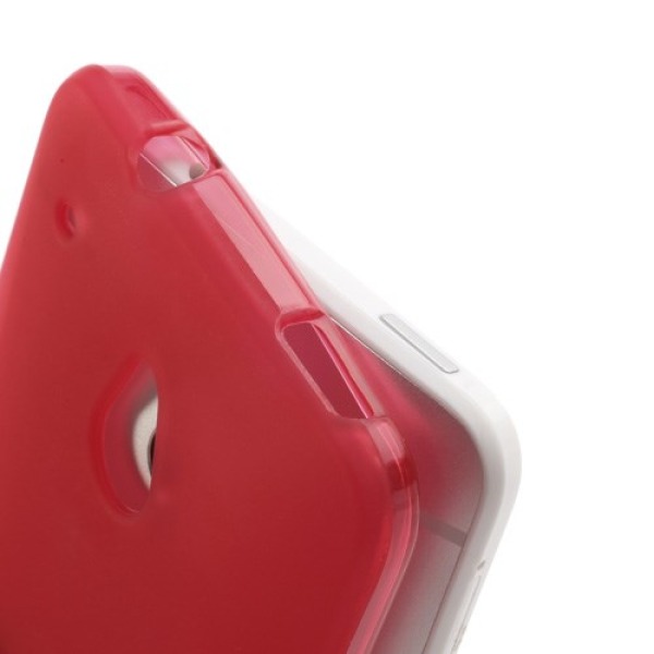 Θήκη HTC One Mini M4 πλάτη tpu κόκκινο