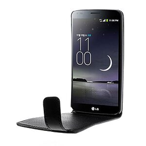 Θήκη LG G Flex flip - wallet δερματίνη μαύρο
