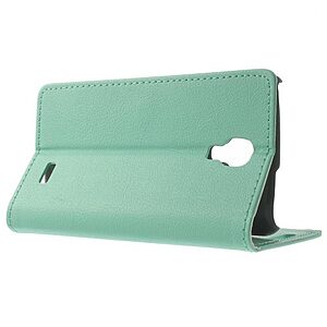 Θήκη LG F70 OEM flip - wallet δερματίνη γαλάζιο