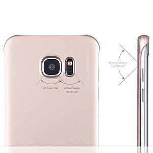 Θήκη SAMSUNG Galaxy S7 Edge X-LEVEL Πλάτη πλαστική χρυσό