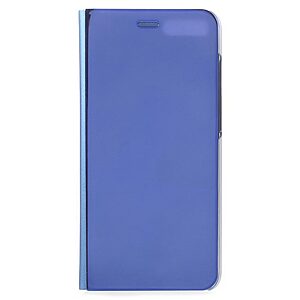 Θήκη XIAOMI Mi Note 3 OEM Mirror Information View Leather Stand Case Flip Window δερματίνη μπλε