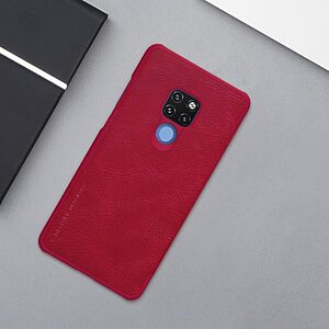 Θήκη Huawei Mate 20 NiLLkin Qin Series με υποδοχή για κάρτες Flip Wallet δερματίνη κόκκινο - Image 5