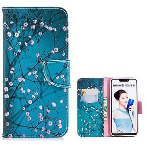 Θήκη Huawei P Smart Plus OEM σχέδιο Tree with Flowers με βάση στήριξης