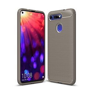 Θήκη Honor View 20 OEM Brushed TPU Carbon Πλάτη γκρι