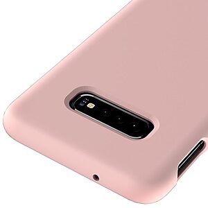 Θήκη Samsung Galaxy S10e OEM Soft Liquid Silicone Πλάτη TPU ροζ - Image 2