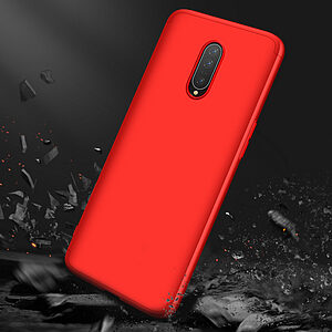 Θήκη GKK Full body Protection 360° από σκληρό πλαστικό για OnePlus 7 κόκκινο - Image 3