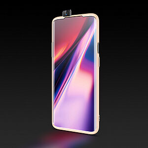 Θήκη GKK Full body Protection 360° από σκληρό πλαστικό για OnePlus 7 Pro χρυσό - Image 5