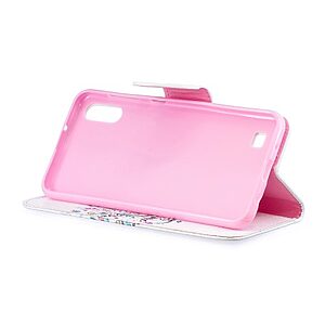 Θήκη Samsung Galaxy A10 OEM σχέδιο Flowered Tree με βάση στήριξης, υποδοχές καρτών και μαγνητικό κούμπωμα Flip Wallet δερματίνη - Image 5