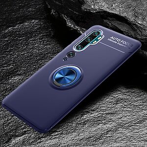 Θήκη Xiaomi Mi Note 10 / Pro OEM Magnetic Ring Kickstand / Μαγνητικό δαχτυλίδι / Βάση στήριξης Πλάτη TPU μπλε - Image 3