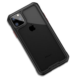 Θήκη iPhone 11 Pro IPAKY Mu Feng Series ανθεκτική και ελαφριά Πλάτη από ενισχυμένο Premium σκληρό TPU μαύρο
