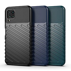 Θήκη Huawei P40 Lite OEM Thunder Series Πλάτη από ενισχυμένο TPU μαύρο - Image 3