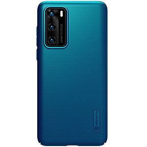 Θήκη Huawei P40 NiLLkin Super Frosted Shield Series Πλάτη από Premium σκληρό πλαστικό μπλε