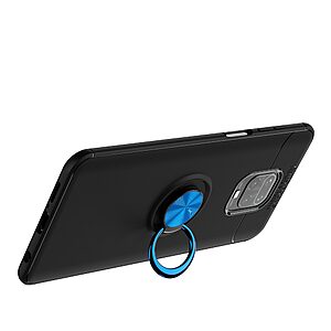 Θήκη Xiaomi Redmi Note 9s / Note 9 Pro / Note 9 Pro Max OEM Magnetic Ring Kickstand / Μαγνητικό δαχτυλίδι / Βάση στήριξης TPU μαύρο / μπλε - Image 3