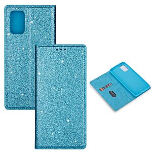 Θήκη Samsung Galaxy A41 OEM Skin Glitter Series με βάση στήριξης