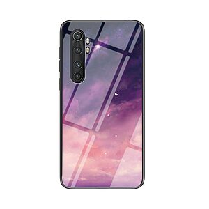 Θήκη Xiaomi Mi Note 10 Lite OEM σχέδιο Fantasy Sky με πλάτη από Tempered Glass και εσωτερικό TPU