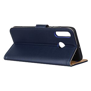 Θήκη Samsung Galaxy A20s Mad Mask Leather Wallet Case με βάση στήριξης, υποδοχές καρτών και μαγνητικό κούμπωμα Flip Wallet από συνθετικό δέρμα μπλε - Image 4