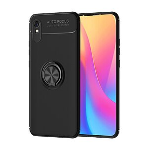 Θήκη Xiaomi Redmi 9A OEM Magnetic Ring Kickstand / Μαγνητικό δαχτυλίδι / Βάση στήριξης TPU μαύρο