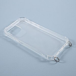 Θήκη iPhone 12 Pro Max OEM Silicone Sockproof Transparent πλάτη με κορδόνι από αντικραδασμικό TPU διάφανο - Image 4