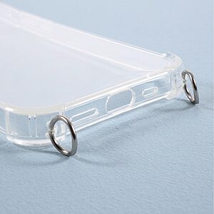 Θήκη iPhone 12 Pro Max OEM Silicone Sockproof Transparent πλάτη με κορδόνι από αντικραδασμικό TPU διάφανο - Image 5