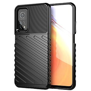 Θήκη Xiaomi Mi 10T / Mi 10T Pro OEM Thunder Series Πλάτη από ενισχυμένο TPU μαύρο