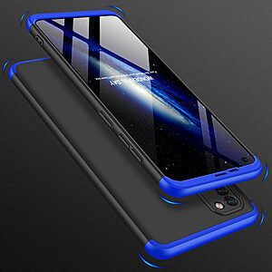Θήκη GKK Full body Protection 360° από σκληρό πλαστικό για Samsung Galaxy A21S μαύρο / μπλε - Image 4