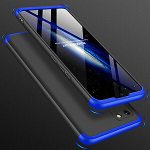 Θήκη GKK Full body Protection 360° από σκληρό πλαστικό για Samsung Galaxy Note 10 Lite μαύρο / μπλε - Image 4