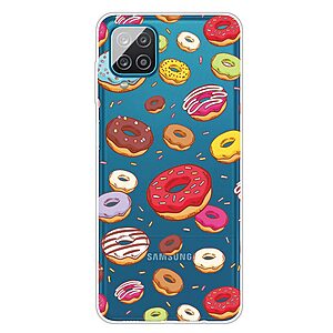 Θήκη Samsung Galaxy A12 OEM σχέδιο Donuts Πλάτη TPU
