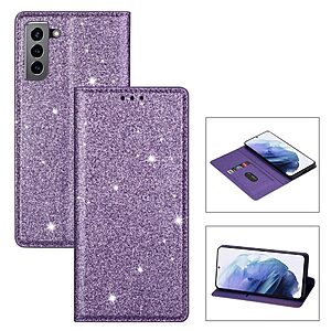 Θήκη Samsung Galaxy S21 Plus OEM Skin Glitter Series με βάση στήριξης