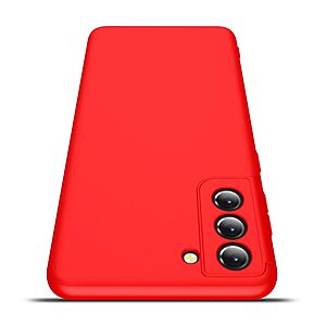 Θήκη GKK Full body Protection 360° από σκληρό πλαστικό για Samsung Galaxy S21 Plus κόκκινο - Image 5