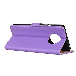 Θήκη Xiaomi Redmi Note 9T Mad Mask Leather Wallet Case με βάση στήριξης, υποδοχές καρτών και μαγνητικό κούμπωμα Flip Wallet από συνθετικό δέρμα μωβ - Image 4