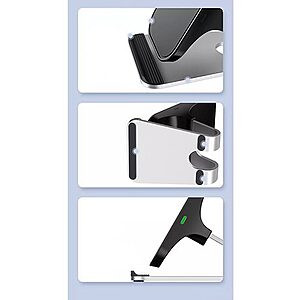 Remax Fast 10W Wireless Charging Qi Stand Desktop Holder μαύρο (RP-W12 μαύρο) - Image 11