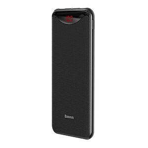 Baseus Gentleman Power Bank 10000mAh 2x USB 2.1A μαύρο (PPLN-A01) - Image 3