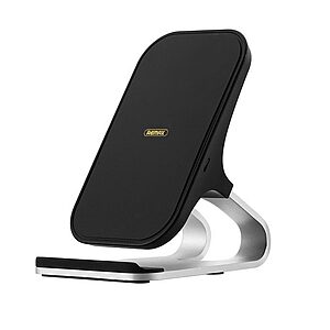 Remax Fast 10W Wireless Charging Qi Stand Desktop Holder μαύρο (RP-W12 μαύρο)