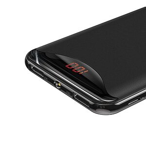 Baseus Gentleman Power Bank 10000mAh 2x USB 2.1A μαύρο (PPLN-A01) - Image 4