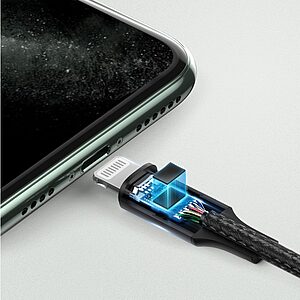Ugreen MFI Lightning - 3,5 mm mini jack audio Καλώδιο AUX adapter ακουστικών γκρι (70509) - Image 4