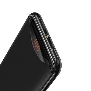 Baseus Gentleman Power Bank 10000mAh 2x USB 2.1A μαύρο (PPLN-A01) - Image 5
