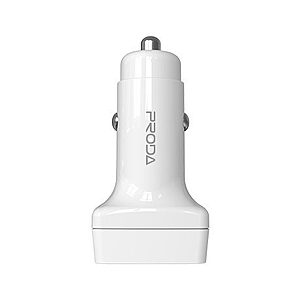 Proda Φορτιστής Αυτοκινήτου Power Delivery Quick Charge 3.0 18 W 2x USB / USB Typ C λευκό (PD-C31 λευκό)