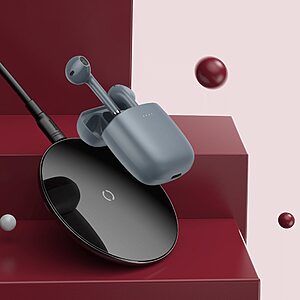Baseus Encok True Wirless Ασύρματα Ακουστικά W04 Pro TWS gray (NGW04P-0G) - Image 6
