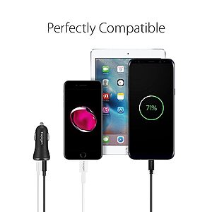 Spigen F27qc QC 3.0 με 2 x USB-A Φορτιστής Αυτοκινήτου - μαύρος - Image 7