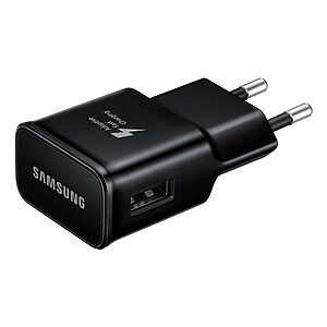 Samsung Adaptive Fast Charging (AFC) επιτοίχιος φορτιστής 15 W μαύρο (EP-TA20EBENGEU)