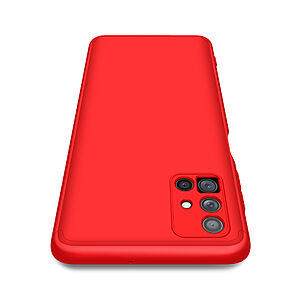 Θήκη GKK Full body Protection 360° από σκληρό πλαστικό για Samsung Galaxy Μ51 κόκκινο - 2