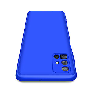 Θήκη GKK Full body Protection 360° από σκληρό πλαστικό για Samsung Galaxy Μ51 μπλε - 2