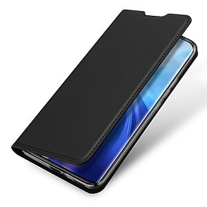 Θήκη Xiaomi Mi 11 DUX DUCIS Skin Pro Series με βάση στήριξης, υποδοχή καρτών και μαγνητικό κούμπωμα Flip Wallet από συνθετικό δέρμα και TPU μαύρο - Image 4