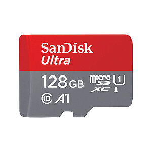Κάρτα Μνήμης SanDisk Ultra microSDXC 128GB UHS-1 Class 10 100MB/s