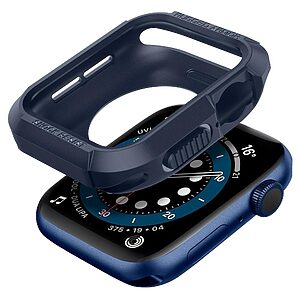 Spigen Rugged Armor προστατευτικό κάλυμμα για Apple Watch 6/ 5/ 4/ SΕ 44mm μπλε