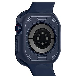 Spigen Rugged Armor προστατευτικό κάλυμμα για Apple Watch 6/ 5/ 4/ SΕ 44mm μπλε_4