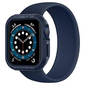 Spigen Rugged Armor προστατευτικό κάλυμμα για Apple Watch 6/ 5/ 4/ SΕ 44mm μπλε_5