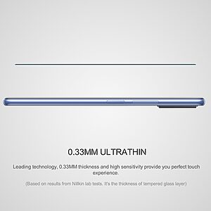NiLLkin Amazing CP+ Pro Max για Xiaomi Mi 11 Lite / 5G / NE (Πλήρης Κάλυψη) Αντιχαρακτικό γυαλί Tempered Glass 9H – μαύρο – 0.33mm - Image 4
